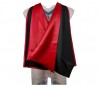 Academic hood, black-red