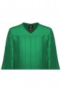 Shiny Bachelor Academic Cap, Gown & Tassel emerald-green