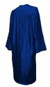 Shiny Bachelor Academic Cap, Gown & Tassel navy blue