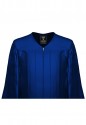 Shiny Bachelor Academic Cap, Gown & Tassel navy blue