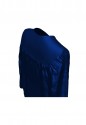 Shiny Bachelor Academic Cap, Gown & Tassel navy blue