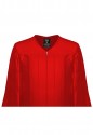 Shiny Bachelor Academic Cap, Gown & Tassel maroon-red