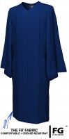 Gown, MATTE, navy-blue