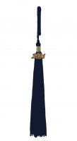 Tassel navy blue