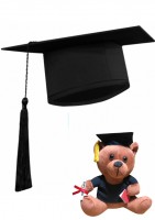 Cap Basic with academic bear