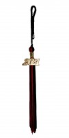 Tassel marked year black-red