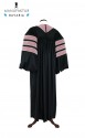 Deluxe Doctoral of Music Academic Gown for faculty and Ph.D.  - royal regalia, men